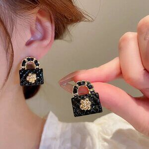 Luxury Style Purse Earrings